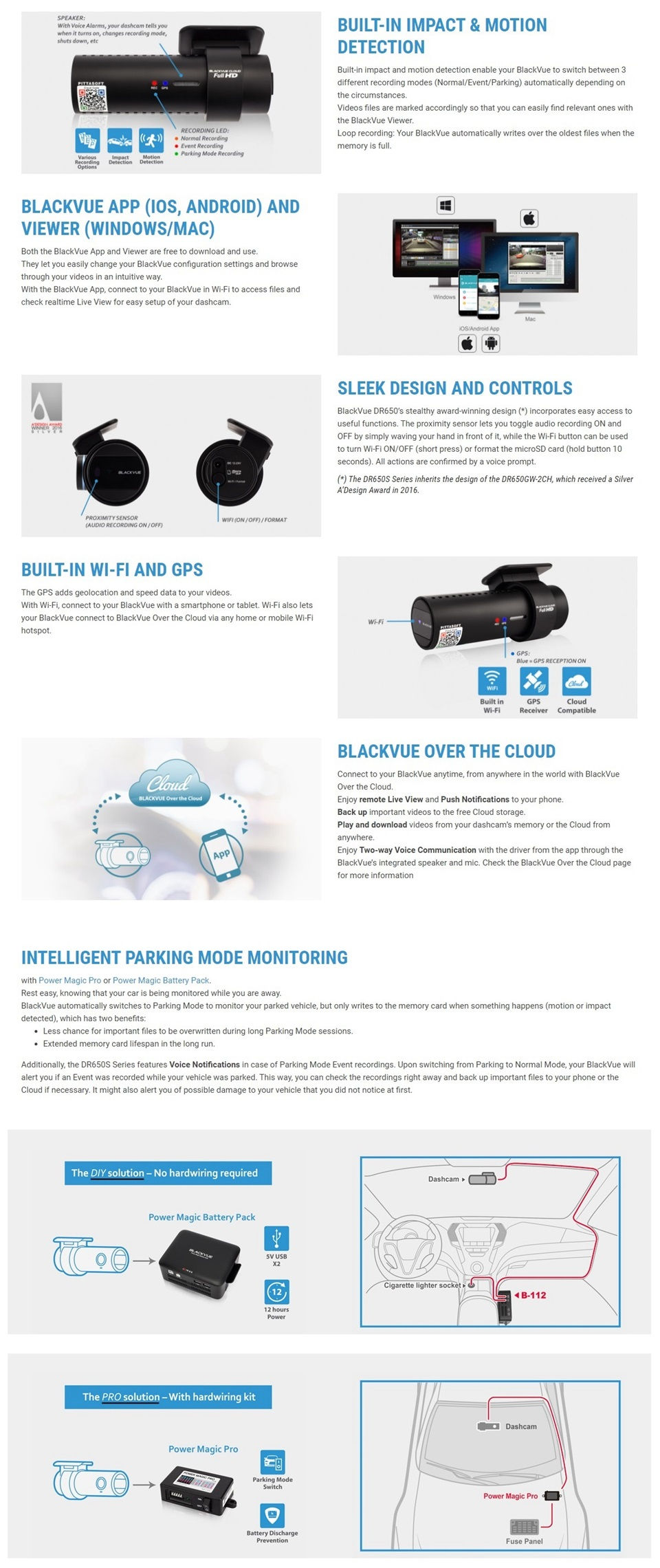 product info